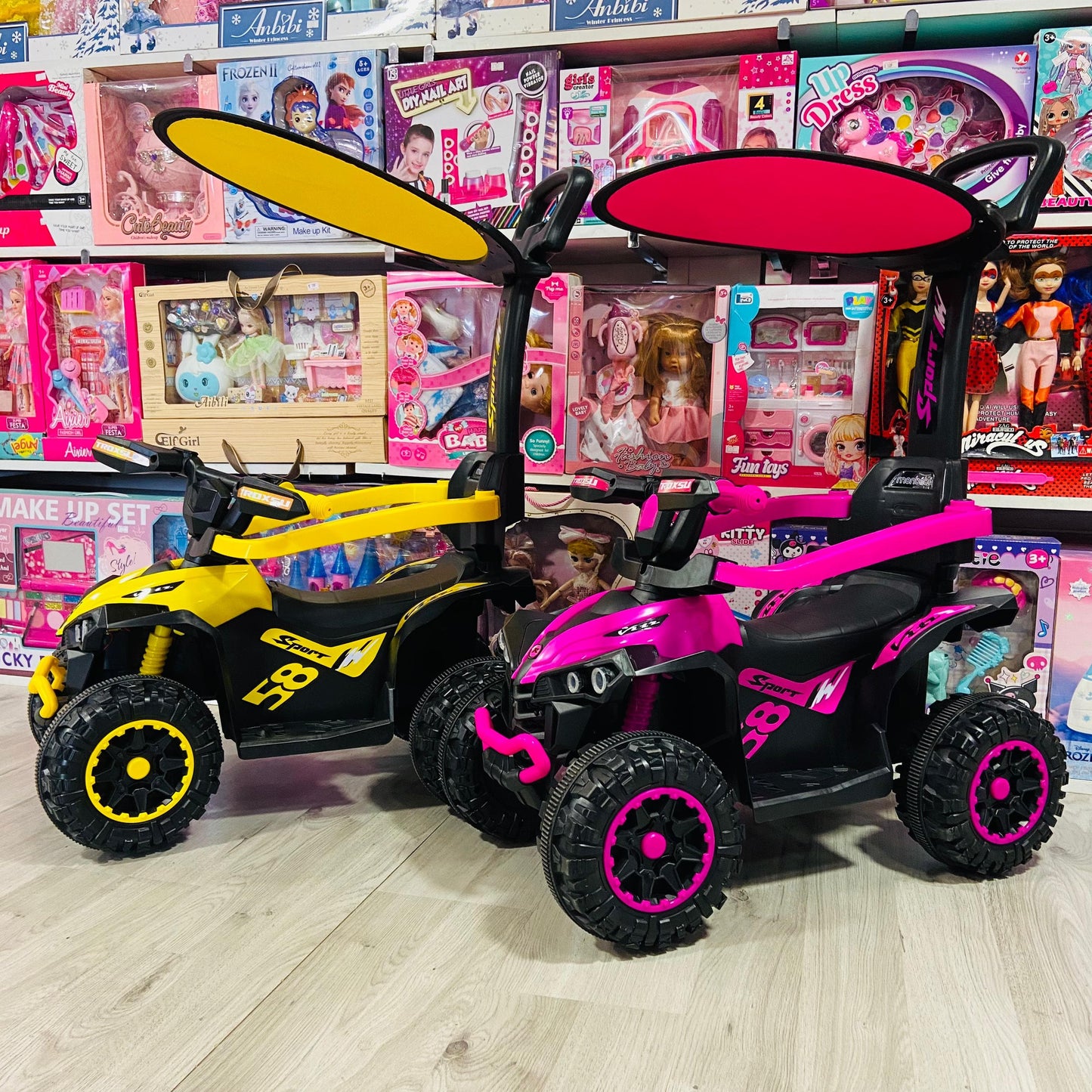 Quad moto