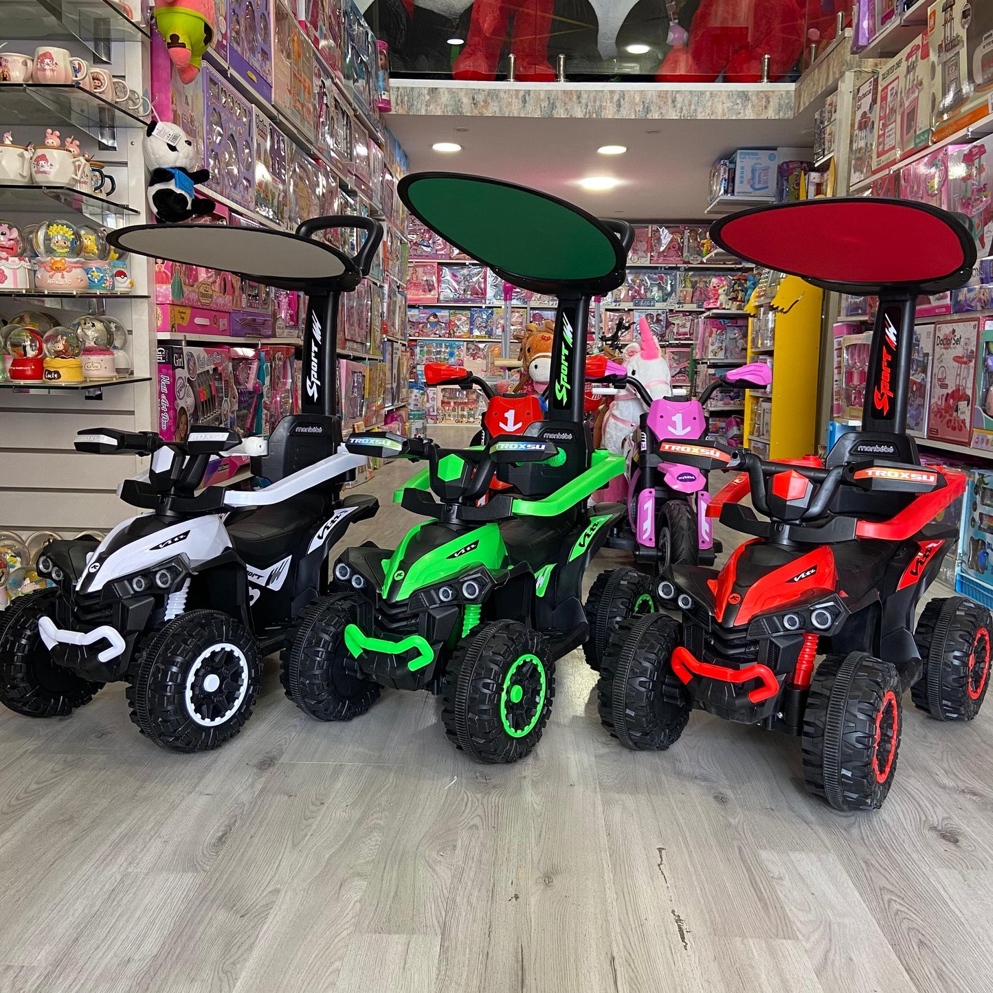 Quad moto
